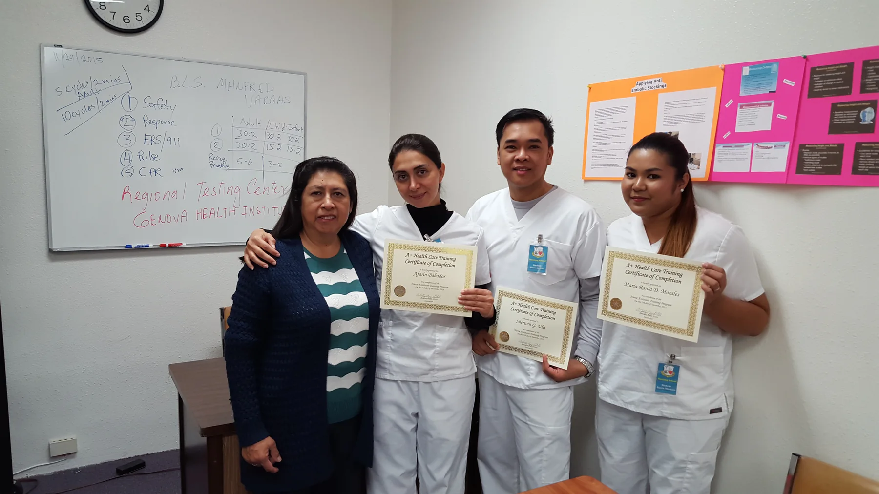 Official institute website image for A+ Health Care Training, a CNA training listing in Van Nuys, California