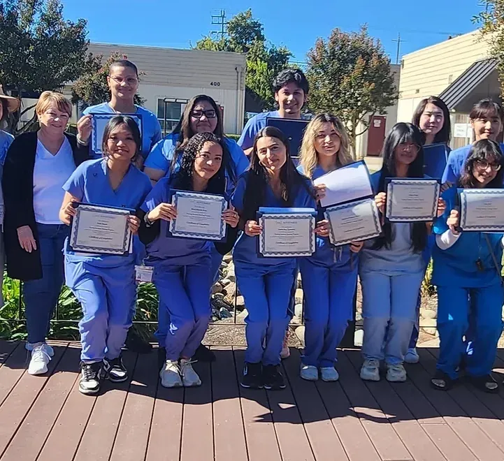 Official institute website image for AlveoMed Nursing, a CNA training listing in Carmichael, California