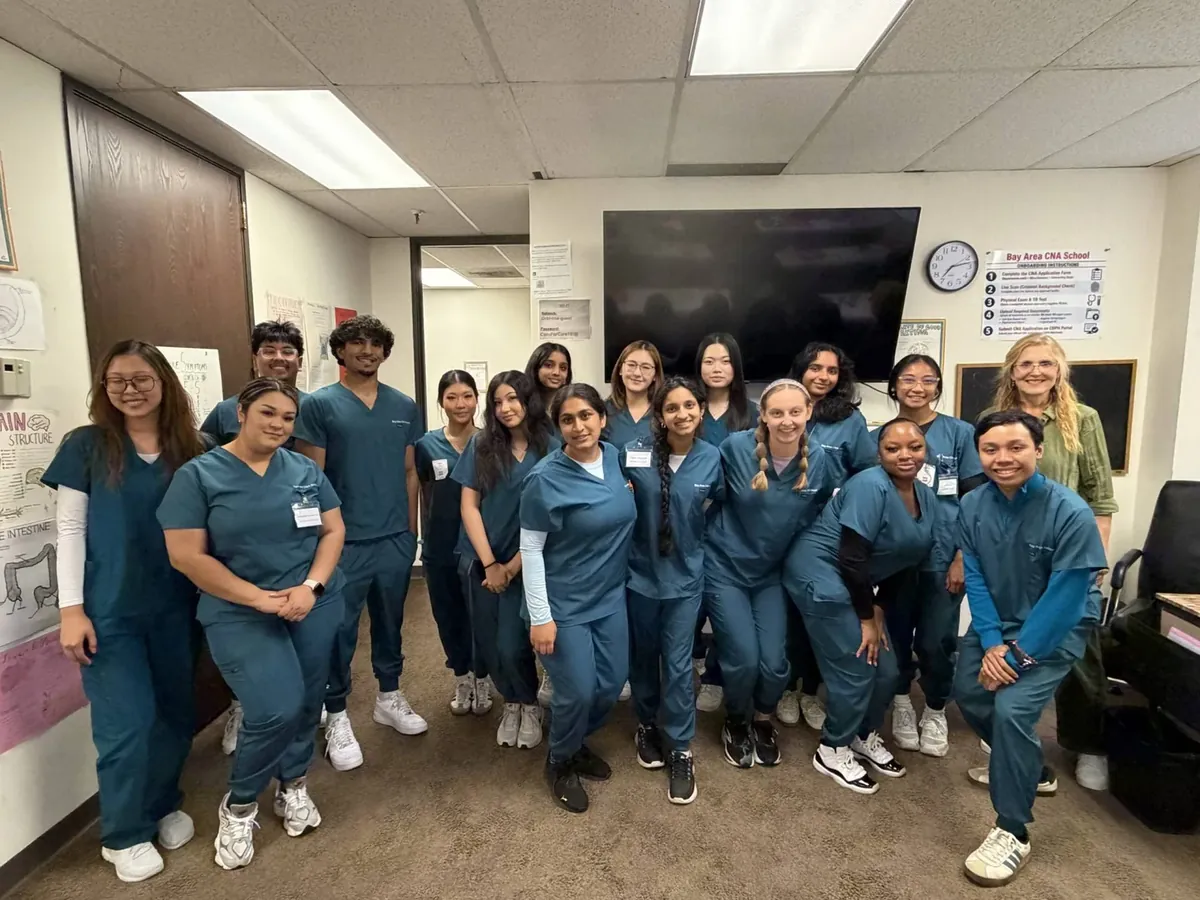 Official institute website image for Bay Area CNA School, a CNA training listing in Dublin, California