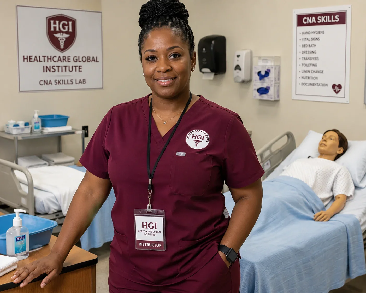 Official institute website image for HEALTHCARE GLOBALINSTITUTE LLC(CNA + BLS Classes – Houston), a CNA training listing in Katy, Texas