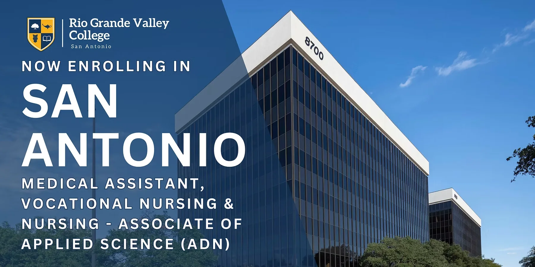 Official institute website image for RGV College, a CNA training listing in Pharr, Texas