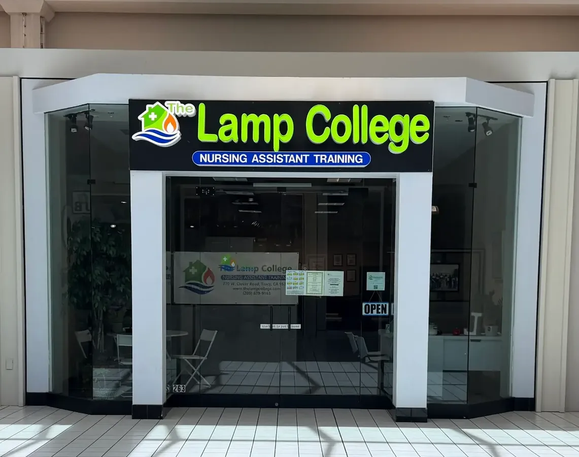 Official institute website image for The Lamp College, a CNA training listing in Tracy, California