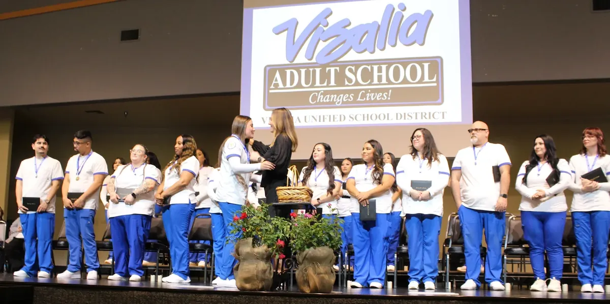 Official institute website image for Visalia Adult School, a CNA training listing in Visalia, California